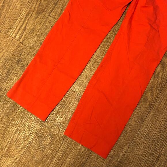 J. Crew Remi Pant in Grenadine Orange / Red Size 2 - Picture 8 of 10